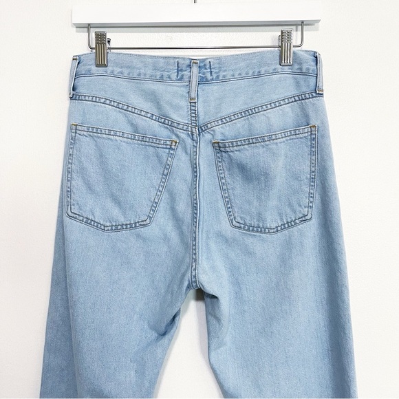 BOGO! Agolde Parker Jeans Straight Leg Pivot Wash Blue Size 24 - Picture 6 of 9
